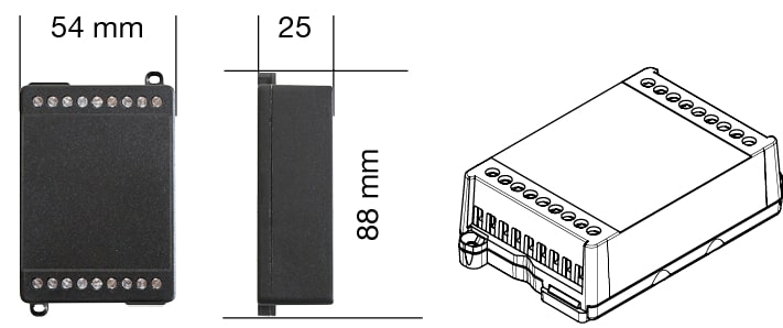 Overall dimensions
